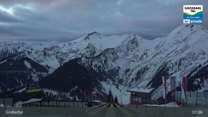 Archiv Foto Webcam Großarl - Kreuzkogel