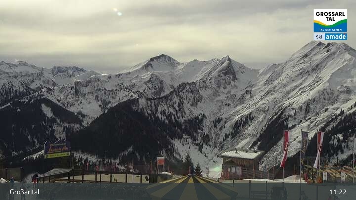 Archived image Webcam Großarl - Kreuzkogel Top Station