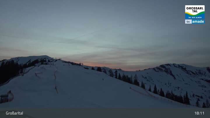 Archived image Webcam Großarl - Kreuzkogel Top Station