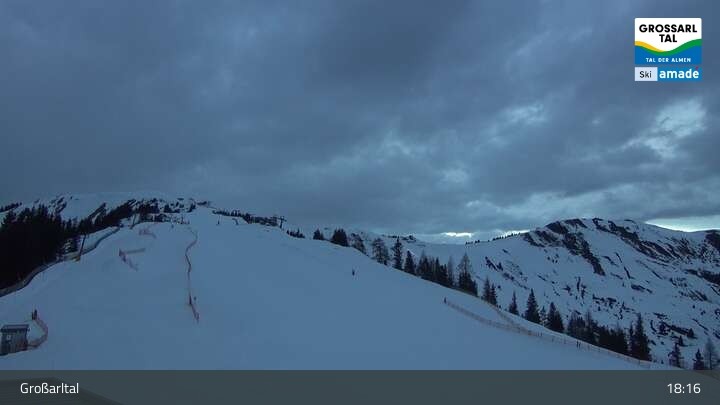 Archiv Foto Webcam Großarl - Kreuzkogel