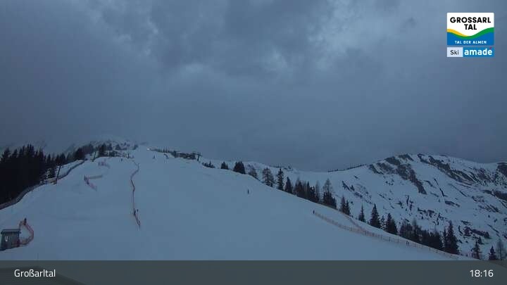 Archived image Webcam Großarl - Kreuzkogel Top Station