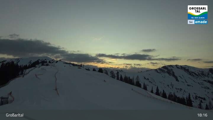 Archiv Foto Webcam Großarl - Kreuzkogel