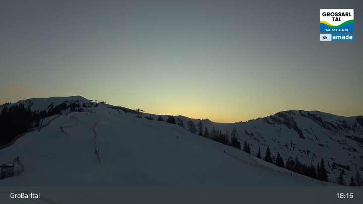 Archiv Foto Webcam Großarl - Kreuzkogel