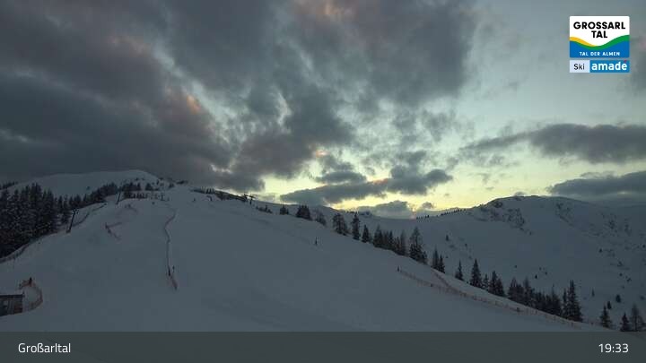 Archiv Foto Webcam Großarl - Kreuzkogel