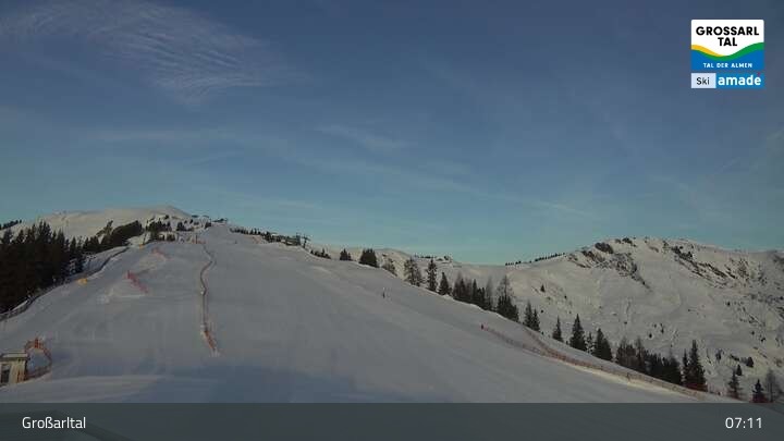 Archived image Webcam Großarl - Kreuzkogel Top Station