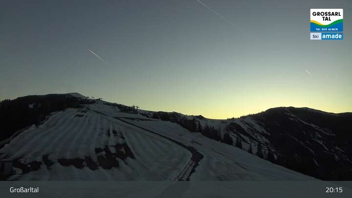Archiv Foto Webcam Großarl - Kreuzkogel