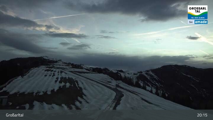 Archived image Webcam Großarl - Kreuzkogel Top Station
