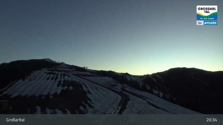Archived image Webcam Großarl - Kreuzkogel Top Station