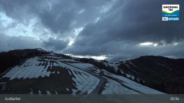 Archived image Webcam Großarl - Kreuzkogel Top Station