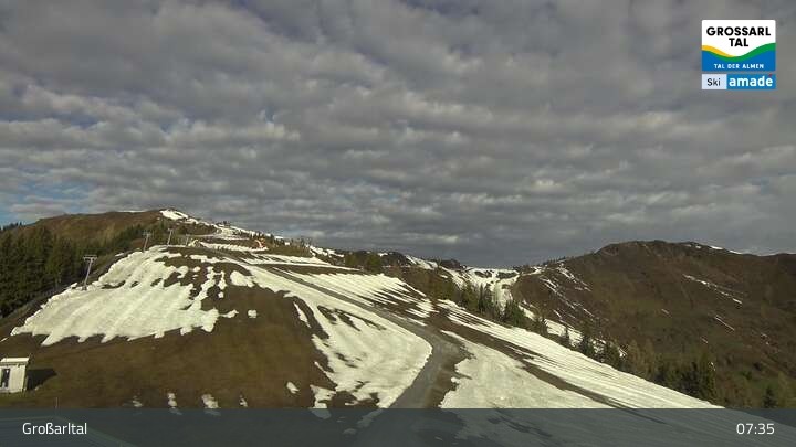 Archiv Foto Webcam Großarl - Kreuzkogel