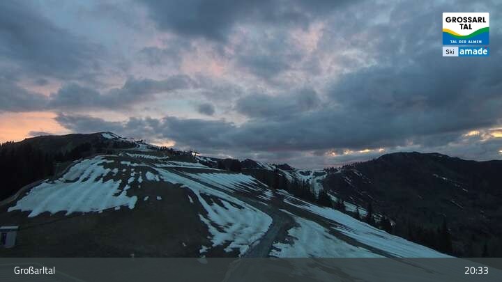 Archiv Foto Webcam Großarl - Kreuzkogel
