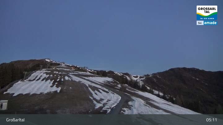 Archiv Foto Webcam Großarl - Kreuzkogel