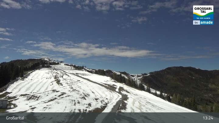 Archived image Webcam Großarl - Kreuzkogel Top Station