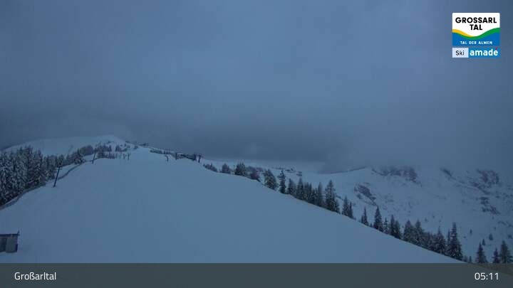 Archived image Webcam Großarl - Kreuzkogel Top Station
