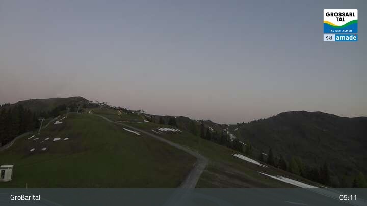 Archiv Foto Webcam Großarl - Kreuzkogel