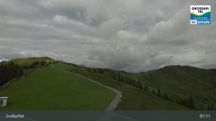 Archiv Foto Webcam Großarl - Kreuzkogel