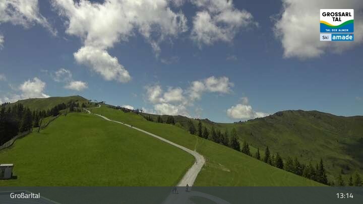 Archiv Foto Webcam Großarl - Kreuzkogel