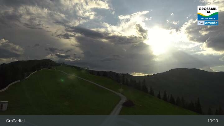 Archiv Foto Webcam Großarl - Kreuzkogel