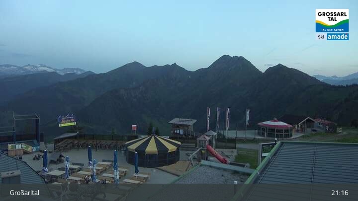 Archived image Webcam Großarl - Kreuzkogel Top Station