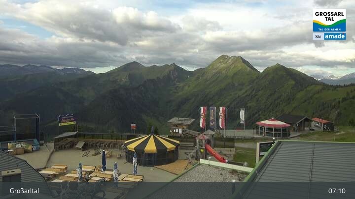 Archiv Foto Webcam Großarl - Kreuzkogel