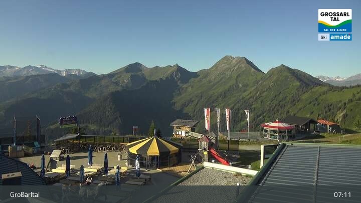 Archiv Foto Webcam Großarl - Kreuzkogel