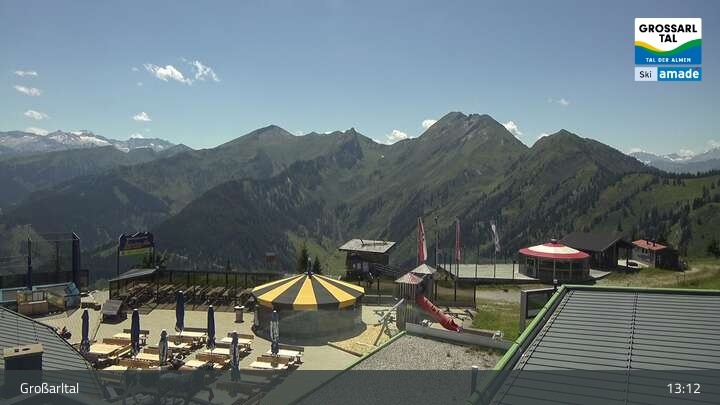 Archiv Foto Webcam Großarl - Kreuzkogel