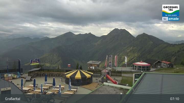 Archiv Foto Webcam Großarl - Kreuzkogel