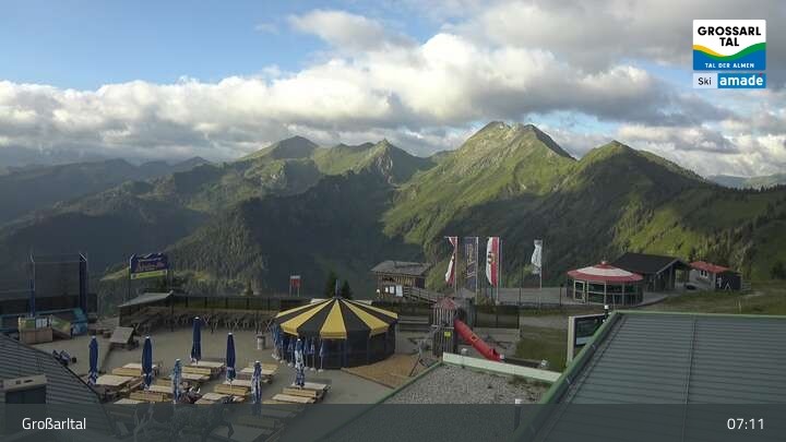 Archiv Foto Webcam Großarl - Kreuzkogel