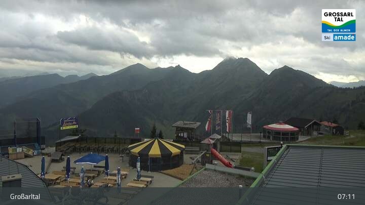 Archiv Foto Webcam Großarl - Kreuzkogel