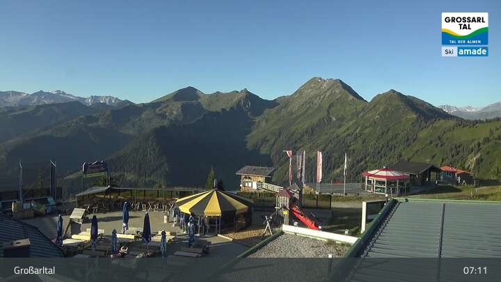 Archiv Foto Webcam Großarl - Kreuzkogel