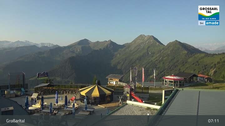 Archiv Foto Webcam Großarl - Kreuzkogel