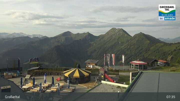 Archiv Foto Webcam Großarl - Kreuzkogel