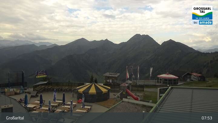 Archiv Foto Webcam Großarl - Kreuzkogel
