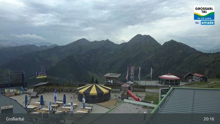 Archiv Foto Webcam Großarl - Kreuzkogel