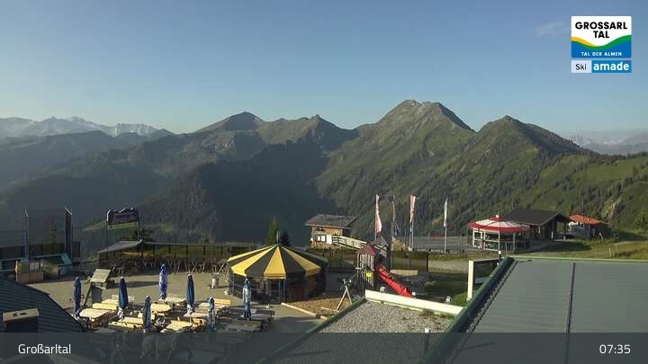 Archiv Foto Webcam Großarl - Kreuzkogel