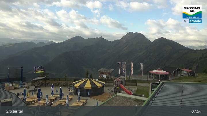 Archiv Foto Webcam Großarl - Kreuzkogel