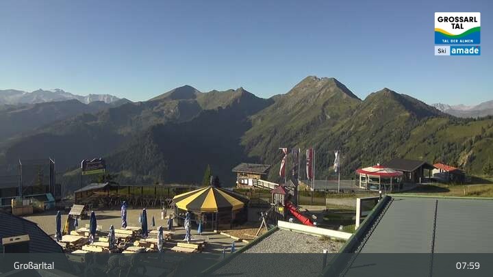 Archiv Foto Webcam Großarl - Kreuzkogel