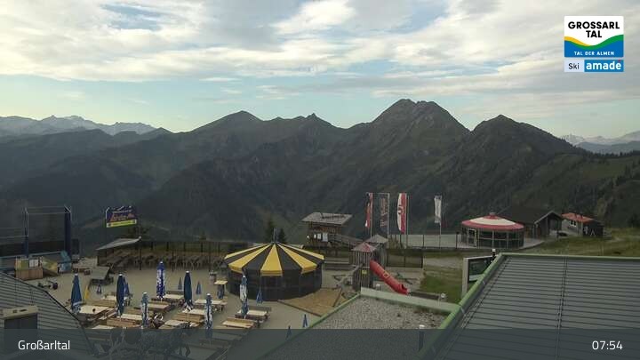 Archiv Foto Webcam Großarl - Kreuzkogel