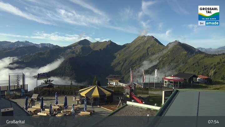 Archiv Foto Webcam Großarl - Kreuzkogel
