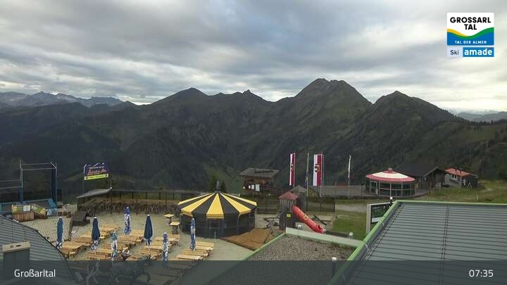 Archiv Foto Webcam Großarl - Kreuzkogel