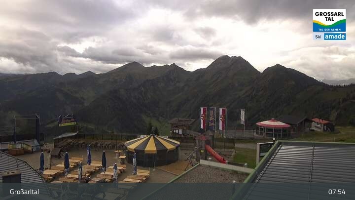 Archiv Foto Webcam Großarl - Kreuzkogel