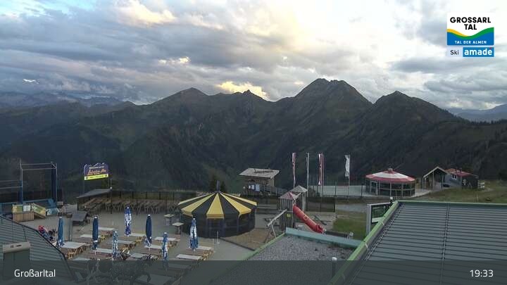 Archived image Webcam Großarl - Kreuzkogel Top Station
