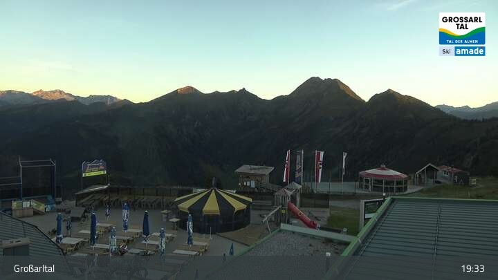 Archived image Webcam Großarl - Kreuzkogel Top Station