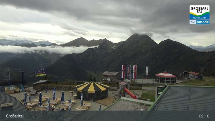 Archived image Webcam Großarl - Kreuzkogel Top Station