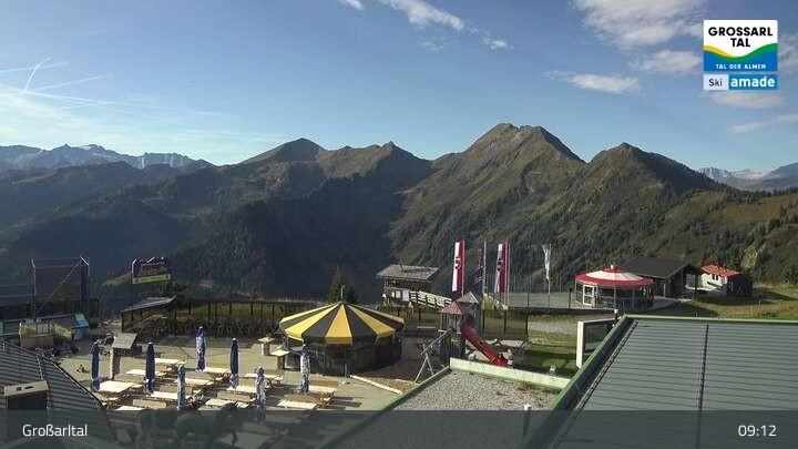 Archiv Foto Webcam Großarl - Kreuzkogel