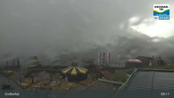 Archiv Foto Webcam Großarl - Kreuzkogel