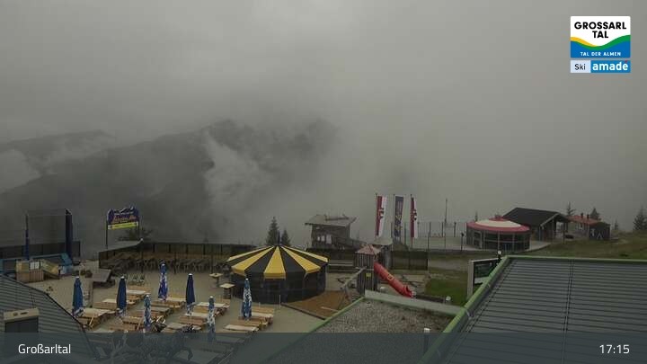 Archived image Webcam Großarl - Kreuzkogel Top Station