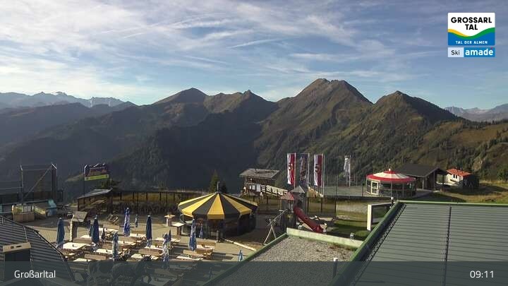 Archiv Foto Webcam Großarl - Kreuzkogel