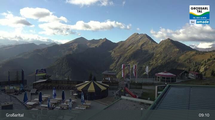 Archiv Foto Webcam Großarl - Kreuzkogel
