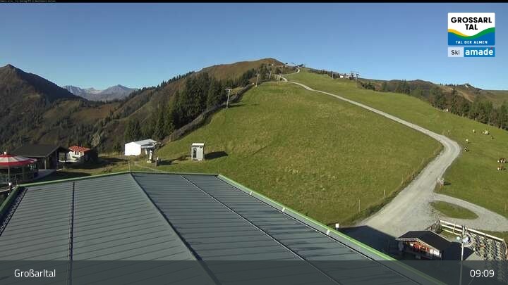 Archived image Webcam Großarl - Kreuzkogel Top Station